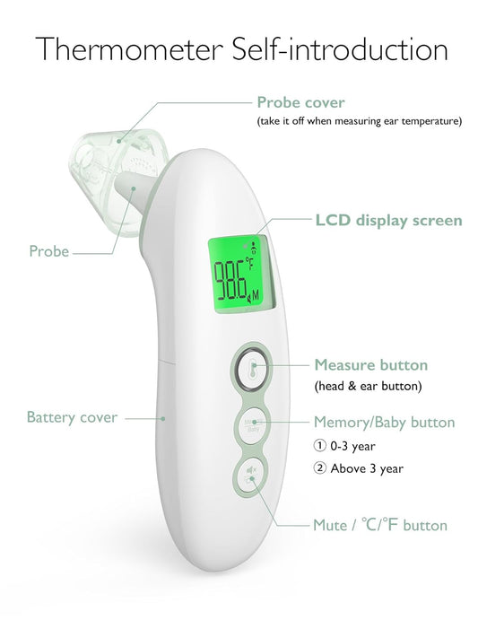 Infrared Baby Thermometer - Dual Mode