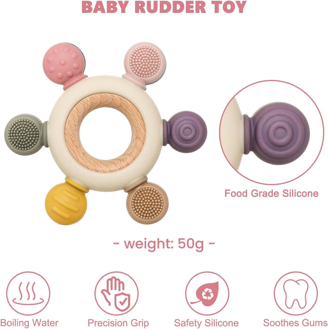 BPA free Baby Teether