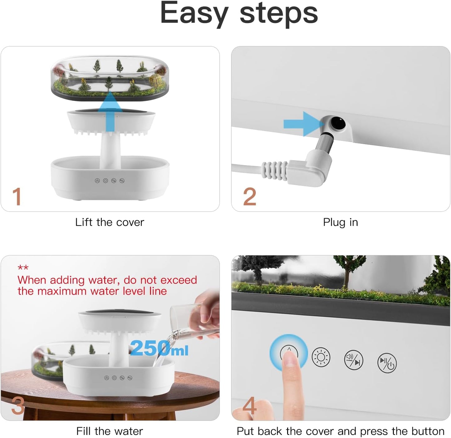 Forest Melody Aroma Diffuser- Humidifier